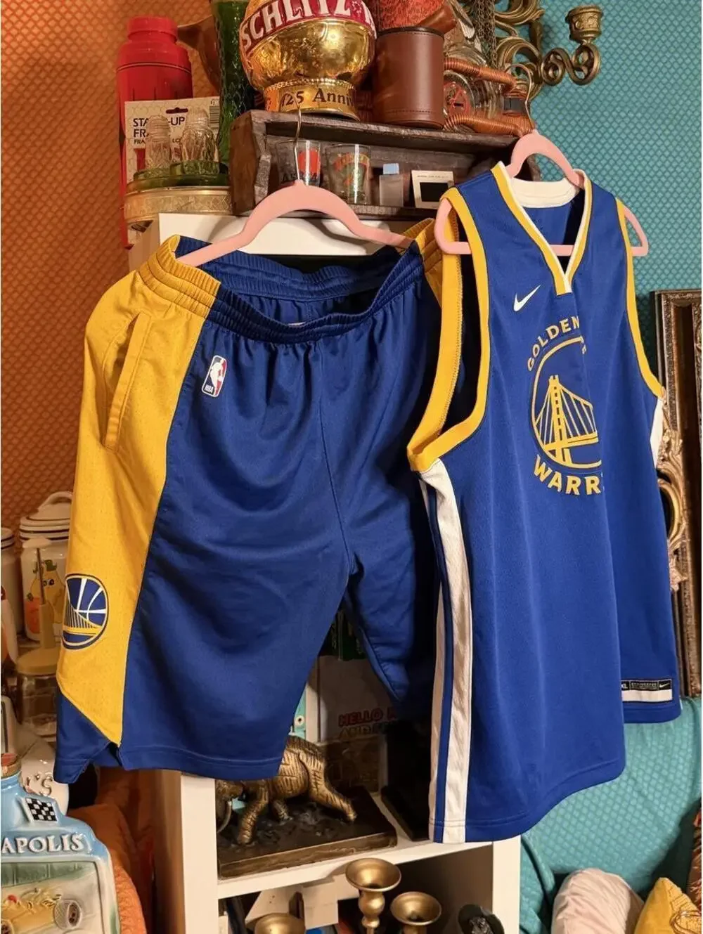 Nike Kid's Blue and Navy Jersey